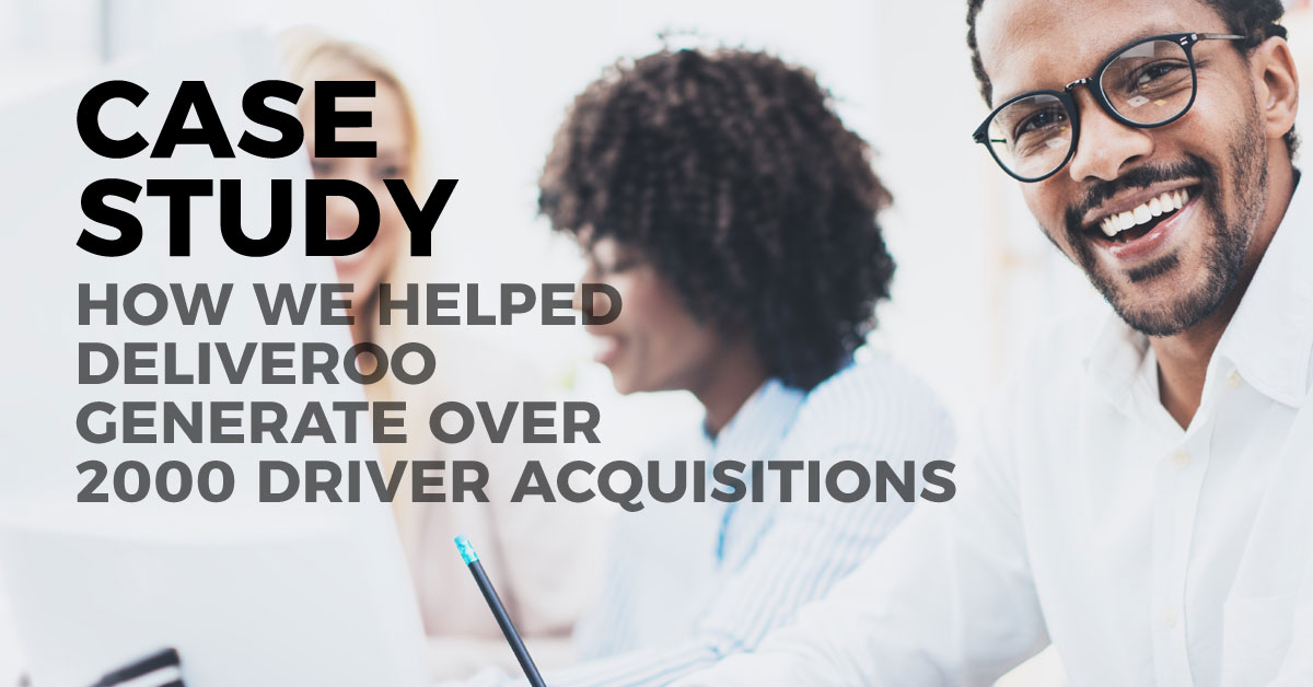 Case Study: LaraWeb Drives Over 4,000 Leads for Deliveroo's Driver Acquisition Campaign